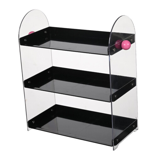 Coffee Mug Holder Countertop Organizer Multifunctional Cup Display Shelf Kitchen Black