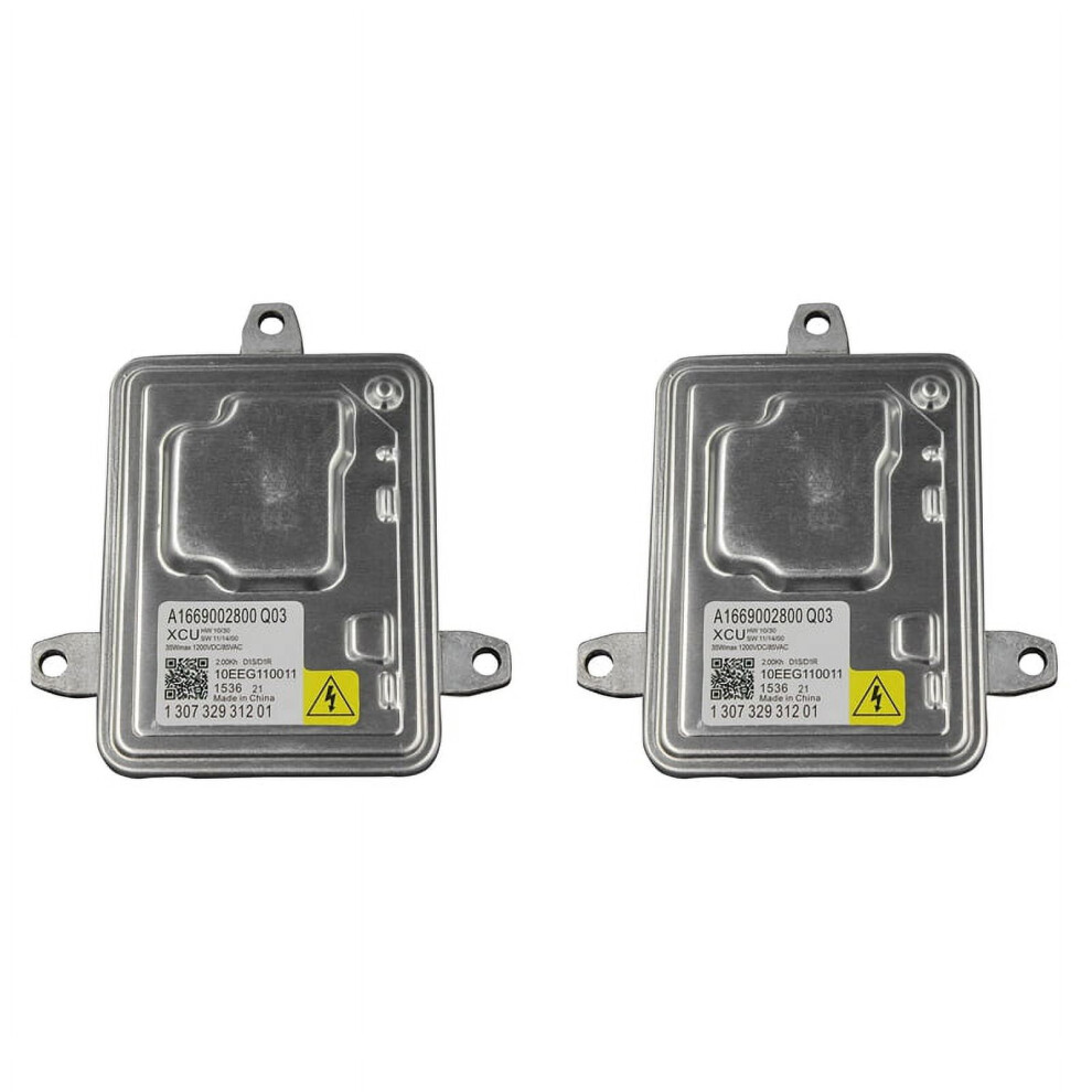 2X Car Xenon Headlight Ballast D1s Ballast A1669002800 Q03 130732931201 For 9193271010869