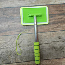 Outil de nettoyage de pare-brise avec manche extensible et tampon en microfibre réutilisable, compatible avec tous les véhicules, 12,6–19,88"