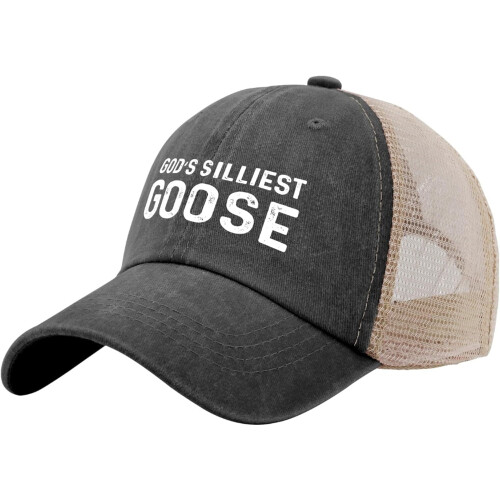 Vintage Mesh Trucker Καπέλο για Άνδρες – Μαύρο