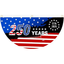Steagul Americii pentru a 250-a aniversare, 1,5x3FT, 1776–2026, steag patriotic cu inele de alamă, pentru decor exterior, verandă, ușă