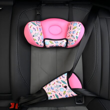 Nastavitelný polštář na krk a břicho bezpečnostního pásu do auta – ergonomický hrbolatější design, ochrana proti udušení,