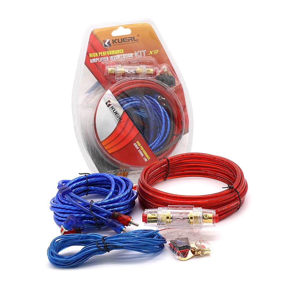 60 Holder 10Ga Wire Holder Subwoofer Car Wire Amplifier Power Cable Install Kit 9193271011347