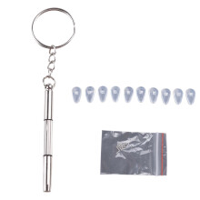 Almofadas Nasais de Silicone Macio Aprimoradas para Óculos com Câmara de Ar - 5 Pares de Almofadas Nasais de Rosca de 15mm