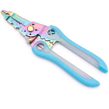 Small Wire Stripper/Crimper/Cutter, Electrical Pliers, Cutting/Crimping/Stripping Multi Tool, Electricians Tools