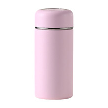 Gobelet isotherme en acier inoxydable 316 – Mini mug de voyage de poche, double paroi sous vide, compatible avec le café/thé (rose)