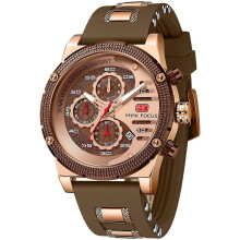 Montre chronographe décontractée pour homme, étanche, style militaire, mouvement à quartz analogique, montre habillée élégante et luxueuse,