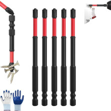 Screwdriver, Impact Screwdrivers Bit Set, High Magnetic Screwdriver Drill Bit Set, Crossscrewdriver Bit Anti Slip, Anti Impact, High Hardness(5pcs B)