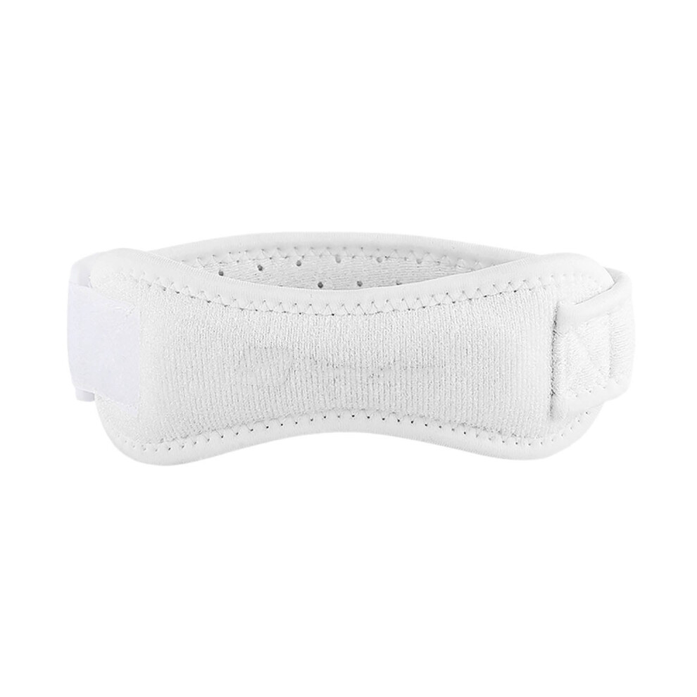 Patellar Tendon Support Strap Breathable Knee Brace White