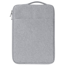 Laptop Sleeve for 13-13.9Inch, Double Compartment High Capacity Computer Storage Bag Shockproof Water Resistant Design