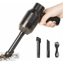 Mini aspirateur, aspirateur pour clavier d'ordinateur, aspirateur portatif sans fil rechargeable par USB pour nettoyer ordinateur, maison, niche pour