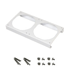 12cm Computer Fan Risers Bracket 25mm Height Extension Zinc Plateds Steel For Enhanceds Airflows Cooling System