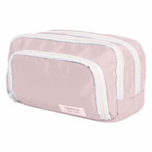 Multi-Compartment Pencil Case, Large Organizer for Stationery and Cosmetics, Storage Pouch for Daily Essentials