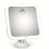 10x Magnifying Rectangular Makeup Mirror | Dual-color Light, Touch Control, Brightness Adjustment, Strong Suction Cup, 360 Rotation, Compatible with 1