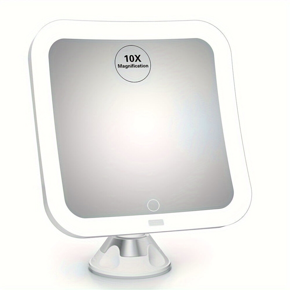 Makeup Mirror Rectangular 10x Magnification