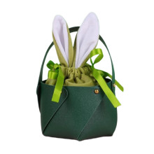 Handtasche mit Osterhasenohren – PU-Gewebe, 10 cm breit
