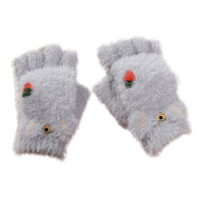 Vinterhandsker med halvfingerflip til børn – Varme,
