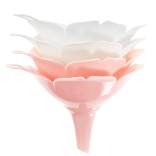 Kitchen Condiments Separate Funnel Assorted Color Lightweight Dishwasher Safe