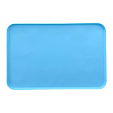 Silicone Painting Mat 24"x16" Easy Cleaning Silicone Mat for DIY Resin Paint Blue
