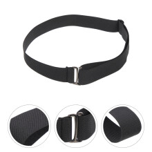 Cinto elástico invisível para calças jeans, preto, pacote com 1 unidade.