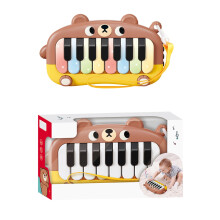 Kids' First Piano Toy with Do-Re-Mi Keys, Light-Up Notes & Portable Design – Early Music Education Instrument for Toddlers, ABS Safe – Compatible