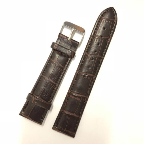 2Pcs Men Watchband Fashion PU Strap Synthetic Bamboo Pattern Replacement