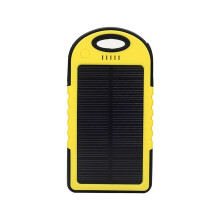 "Ultimate Outdoor Companion: 5000mAh Solar Power Bank Charge Your Cell Phone Anywhere!"