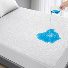 Waterproof Twin Mattress Protector – Breathable, Noiseless, Ultra-Soft, Deep Stretch Pockets 8"-21", White