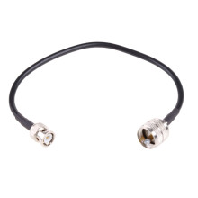 BNC to PL259 Male Connector Coaxial BNC Male to UHF Male Radios Adapter for Antennas Wireless Devices Coaxial Cable
