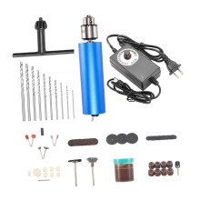 Mini Electric Grinder Handheld Drill Comfortable Grip Wood Carving Lightweight Type C