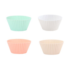 Reusable Silicone Muffin Cups Set 32 Pieces for Easy Baking and Cleanup