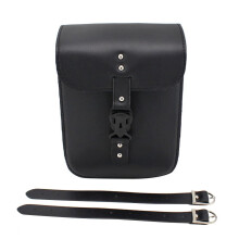 Motorcycle Luggage Bag Waterproof Motorbike Saddle Bags Universal PU Leather Side Bags Pouch Motorcycle Accessories