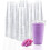 plastic cups [24 oz 100cups],Clear Crystal disposable plastic cups,smoothie cup 1