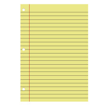Colored Loose Paper, with College Ruled Lines and 3-Hole Punch for Binder Use, Ideal for Note Taking, Sustainable Paper for Eco-Friendly Organization