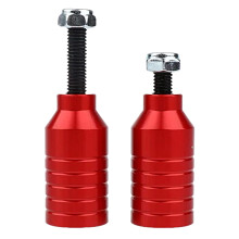 2lots Versatiles Scooters Peg and Axles Alloys Foot Stunts Peg Adult Scooters Peg for Versatiles Use