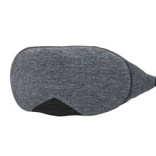 Adjustable Sleep Mask Light Blocking Cover, 5-Layer Cotton Nose Bridge Design for Travel Comfort, Breathable Night Blindfold with Handmade Seams