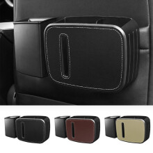 Car Trash Can with Lid Leakproof Fits Cup Holder