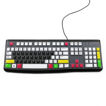 Dustproof Waterproof Transparent Silicone Keyboard Cover Skin Protectors For compatible with Logitech K120 MK120 Corded Keyboard Accessories