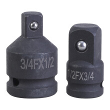 Socket Adapter Set 3/4Inch to 1/2Inch & 1/2Inch to 3/4Inch Impacts Wrench Converter for Ratchets Nut Increase Efficiency