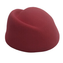 Regulowany beret unisex z wełnianymi detalami, brytyjski vintage, estetyczny, miękki, rozmiar głowy