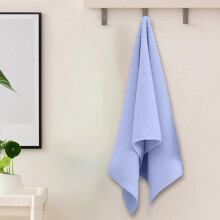 Serviette de bain douce et absorbante, séchage rapide, mélange de coton, design moderne, inspirée des spas, légère – Convient à la maison et