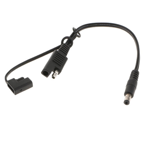 Καλώδιο Premium200mm SAE σε DC5521Coaxial18AWG για θερμαντικά ρούχα μοτοσικλέτας