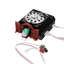 Minkissy mechanismus hodinových dědečků, quartzové díly pro hodinky, plastové, černé, 1 balení