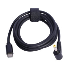 Cabo de alimentação USB-C para DC com gatilho para monitores LCD, rádio de transmissão cinematográfica e qualquer dispositivo de 9V, 12V, 15V ou