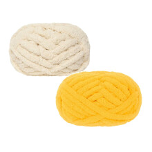 Hilo de tejer súper grueso de 2 cm, mecha extra suave para tejer con los brazos y a crochet, ideal para principiantes, 280 g/ovillo, regalos de