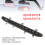 Bageste tredje bremselys 1Q0945097B til Volkswagen EOS 2006-2016, sort 1
