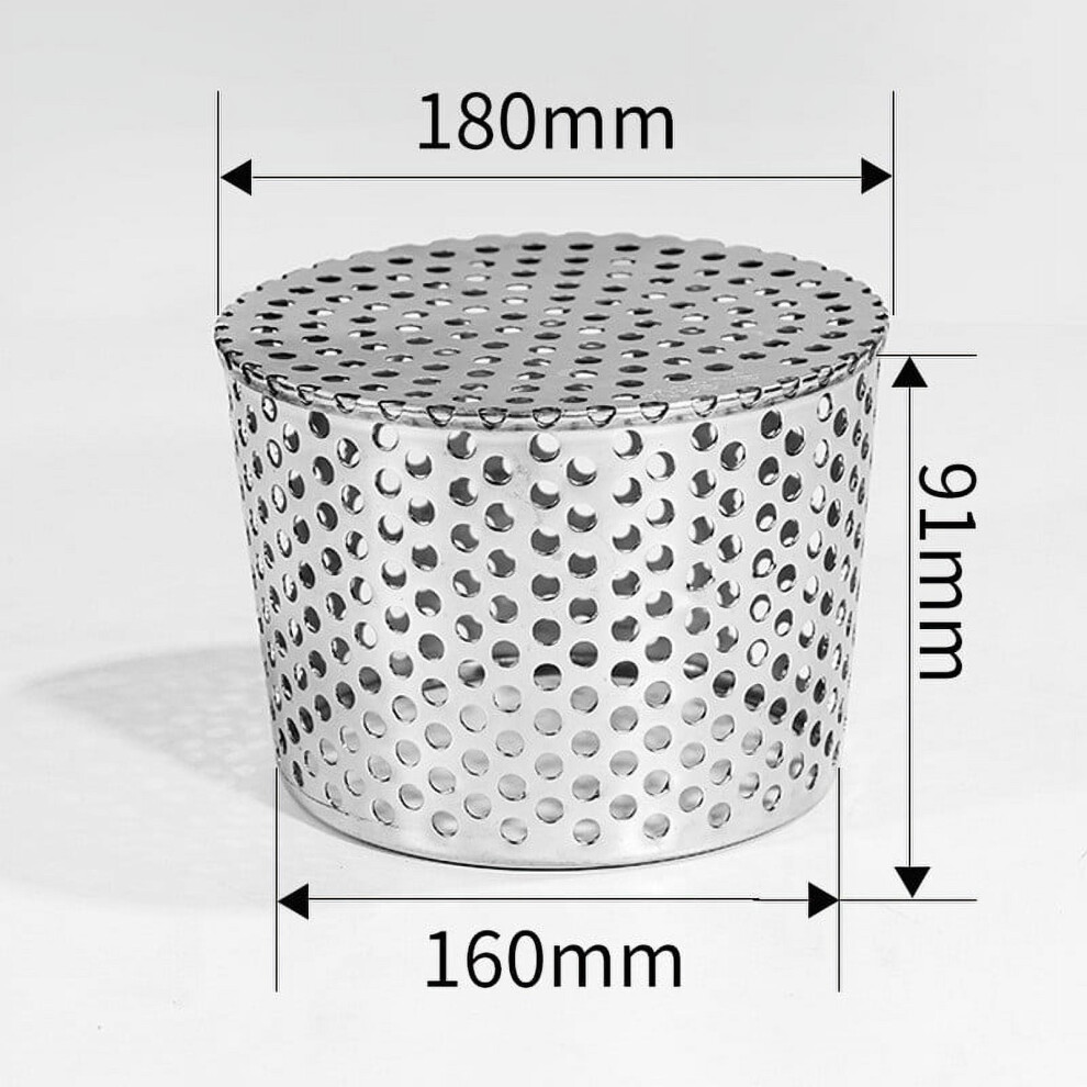 304 Ss Mesh Vent Cap Â Bird & Rodent Proof, Debris Blocking, Fits Pvc/Metal Pipes, Roof Vents, Gutters, Downspouts 9450273969657