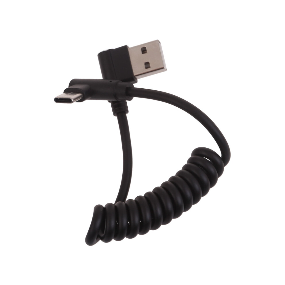 Usb To Usb-C Retractable Car Cable 60W Fast Data Transfer 962125052572