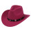 AWZXDE Κομψό Unisex Καπέλο Cowboy με Μεταλλικό Στυλ για Συναυλίες, Εκδηλώσεις και Ρούχα 1