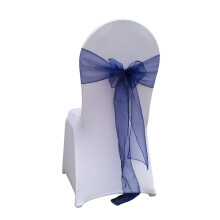 Nœuds décoratifs colorés et élégants pour housses de chaises, parfaits pour les mariages, fêtes, anniversaires, hôtels et banquets (lot de 10).